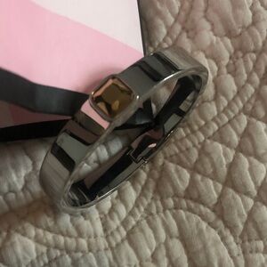 Michael Kors Black and Silver Bracelet